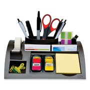 Post-It Notes Dispenser w/Weighted Base, Plastic, 10.25" x 6.75" x 2.75", Blck C50